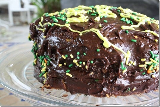 gooey chocolate cake