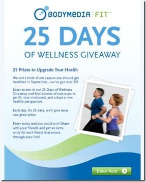 body media giveaway