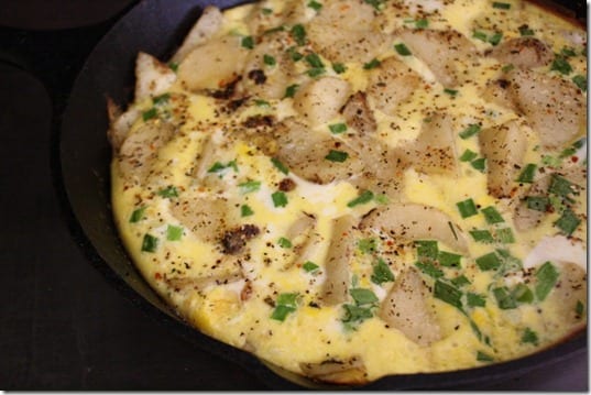 frittata with potato