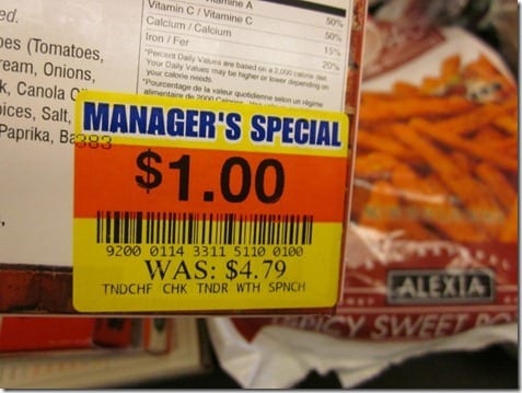 manager's special