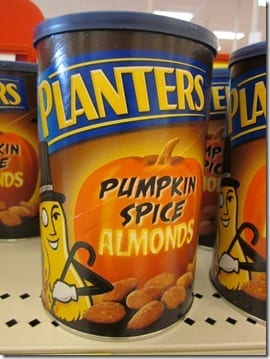 pumpkin spice almonds