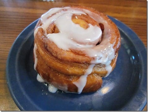 carb load cinnamon roll