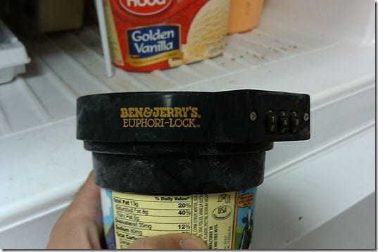 ben and jerry's lock