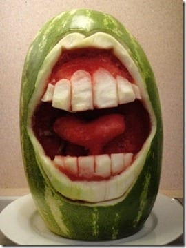 watermelon mouth