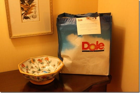 Dole gift bag