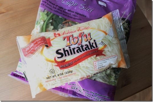 tofu shirataki noodles