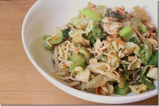 tofu shirataki noodle stirfry