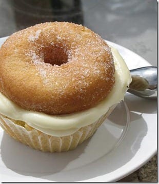 donut cupcake