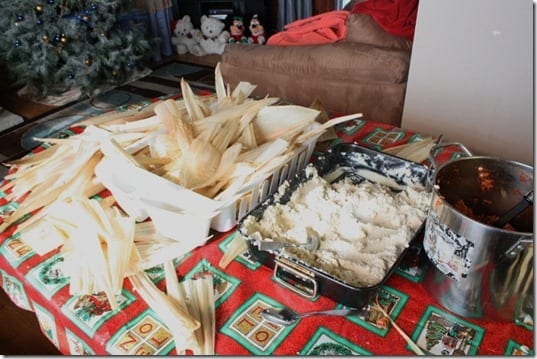 ingredients for tamales