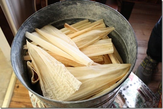 pan with tamales