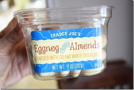 eggnog almonds