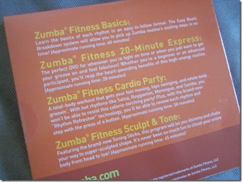 zumba dvd