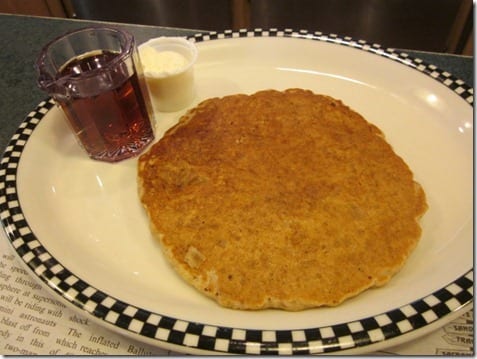 granola pancake