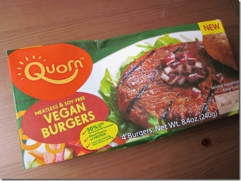 quorn vegan burgers