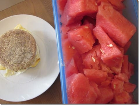 watermelon breakfast