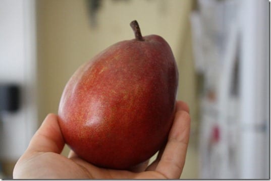 red pear