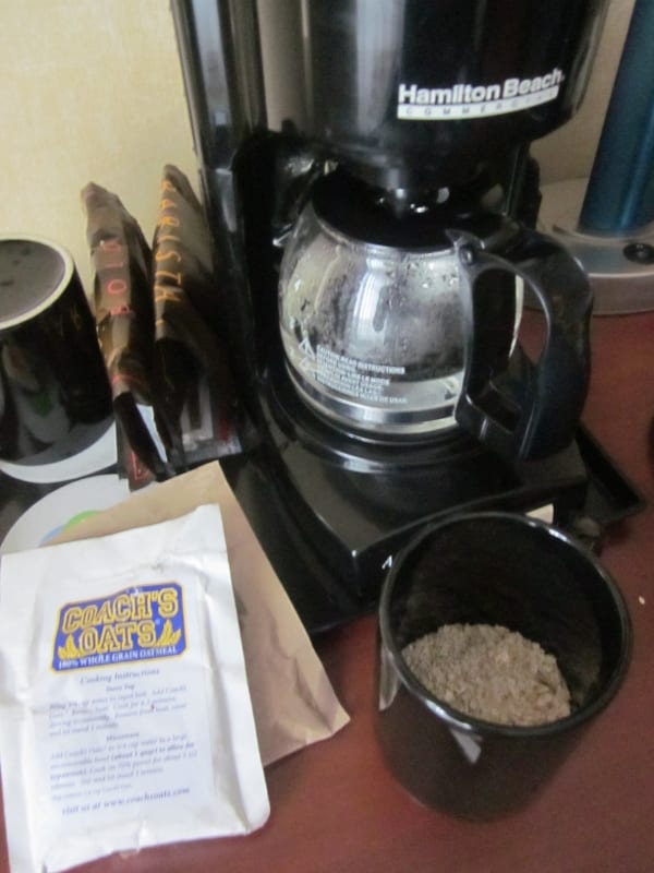 Coffee Maker Oatmeal