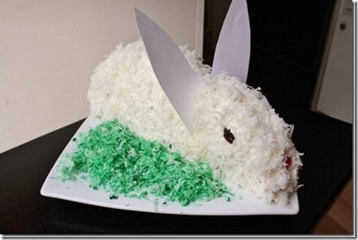 easter bunny cake