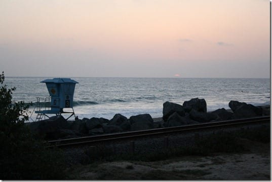 beach sunset