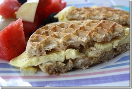 waffle sandwich