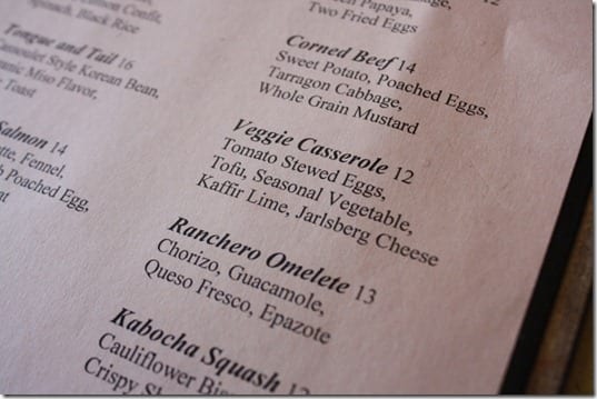 breaking dawn menu