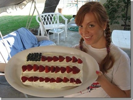 fourth of july cake