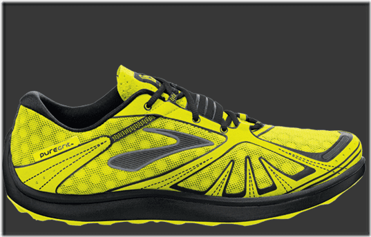 brooks puregrit 1 mens yellow