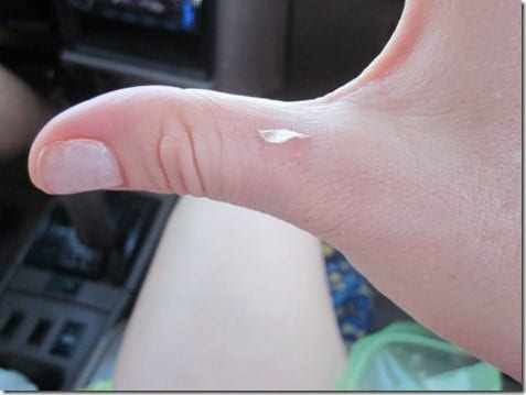 thumb skin