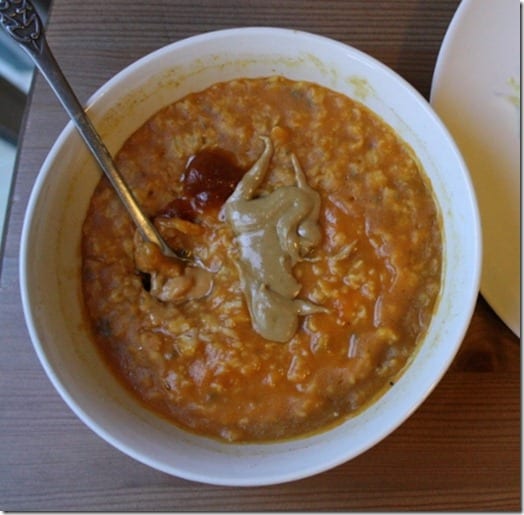 pumpkin oatmeal