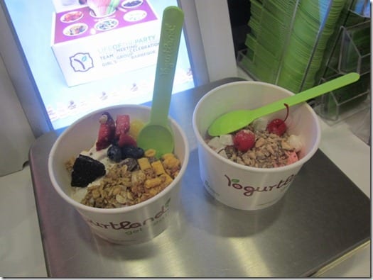 frozen yogurt marathon