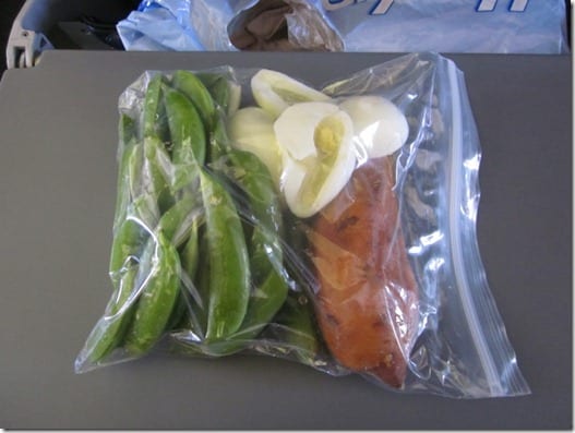 clean eating bag food