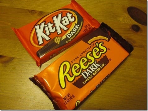 dark chocolate reeses