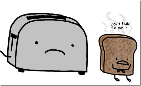 burnt toast