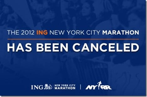 canceled new york city marathon