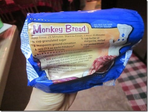 monkey  bread recipe