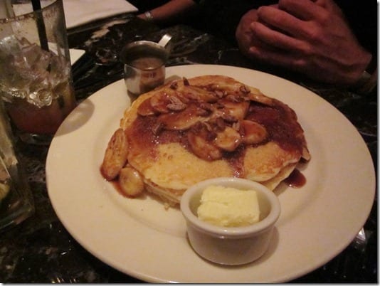 grand lux banana  pancakes