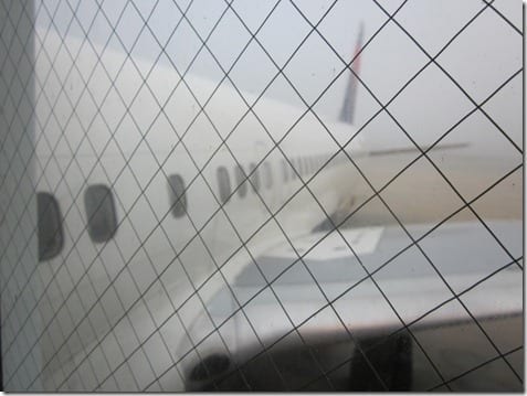 plane window