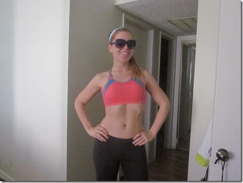 Geneieve High Waisted Yoga Leggings With Tummy Control, Size 2-16 - A Girl  Exercising