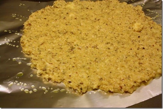 Cauliflower Pizza Crust Recipe