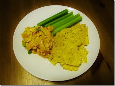 Healthy Buffalo Chicken Dip