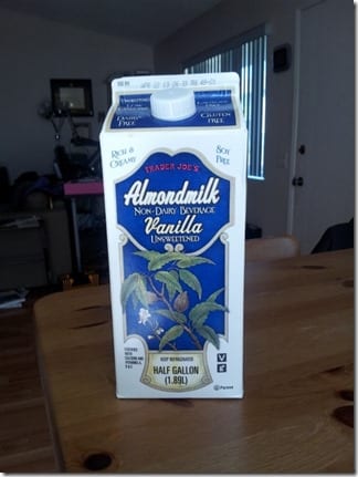 trader joes almond milk