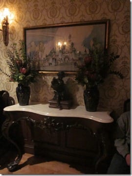 Disneyland's Club 33 restroom 