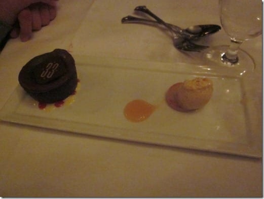 club 33 dessert