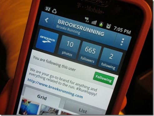 brooks running instagram