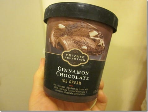 cinnamon chocolate ice cream
