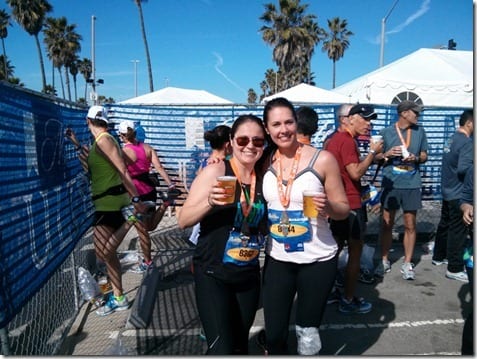 surf city marathon beer tent