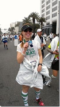 los angeles marathon finish