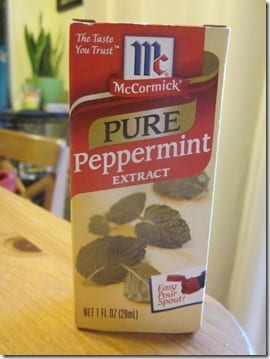 peppermint extract