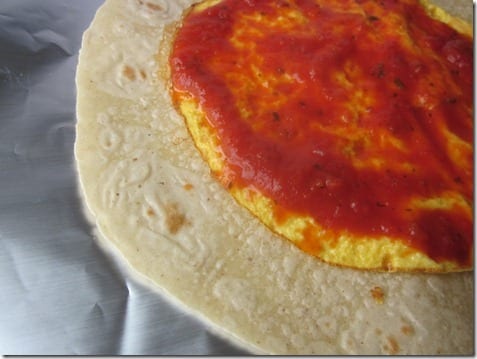 how to make an egg pizza