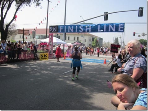 half marathon finish line